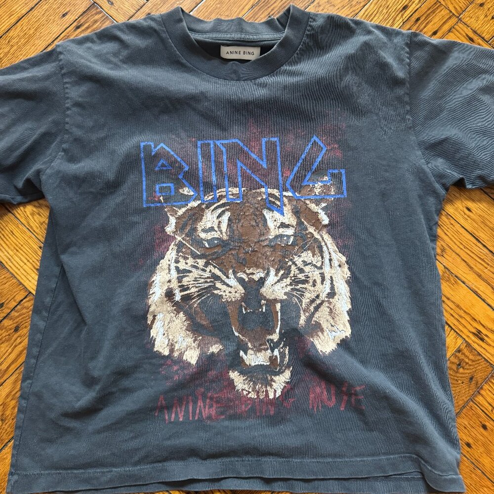 ANINE BING Tiger Tshirt